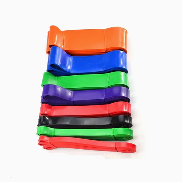 トレーニング機器ヨガエクササイズループガムバンド弾性トレーニングゴムバンドカスタムレジスタンスバンド